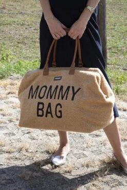 Childhome Mommy Bag Groot - Teddy - Beige 27 Childhome Mommy Bag Groot - Teddy - Beige -Babyproducten Winkel 799x1200 32