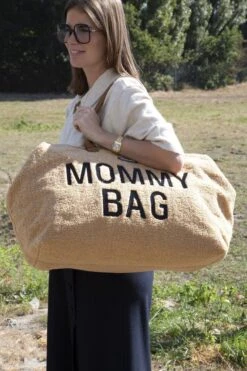 Childhome Mommy Bag Groot - Teddy - Beige 29 Childhome Mommy Bag Groot - Teddy - Beige -Babyproducten Winkel 799x1200 33