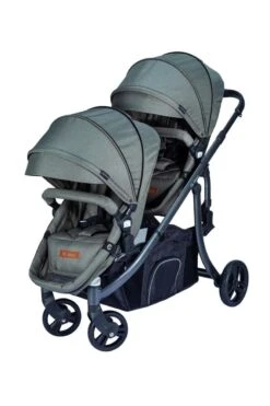 X Adventure Duo Kinderwagen / Tweeling Kinderwagen – Emerald Green -Babyproducten Winkel 799x1200 52