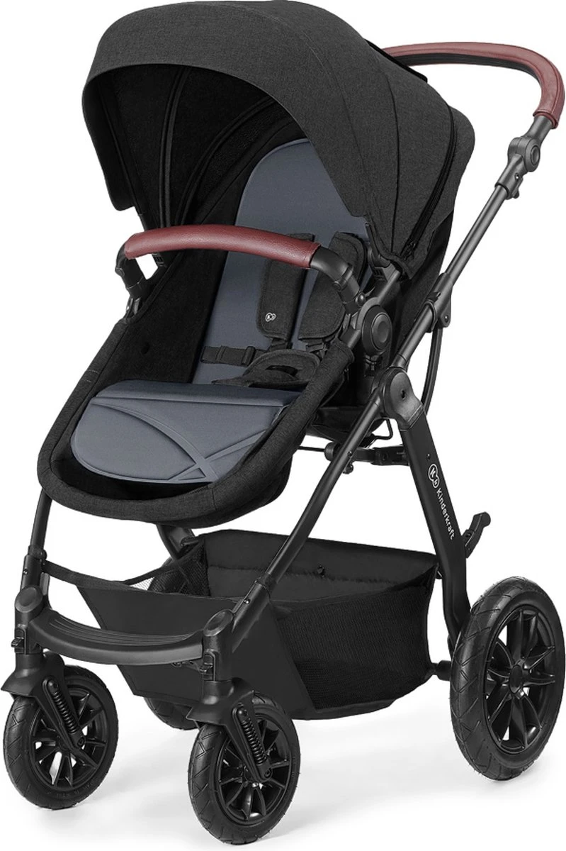 Kinderkraft Xmoov Black 3-in-1 Combi Kinderwagen Incl. Autostoel XMOVBLK30000 5 Kinderkraft Xmoov Black 3-in-1 Combi Kinderwagen Incl. Autostoel XMOVBLK30000 - Afbeelding 5