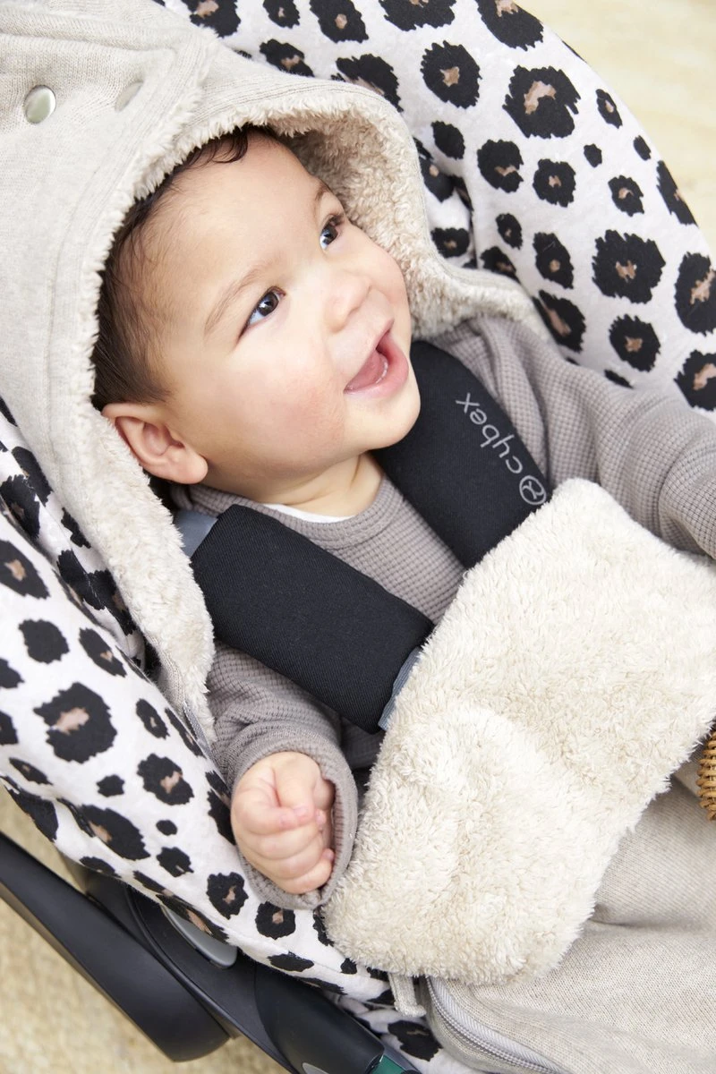 Meyco Knit Basic Voetenzak - Sand Melange 5 Meyco Knit Basic Voetenzak - Sand Melange - Afbeelding 5