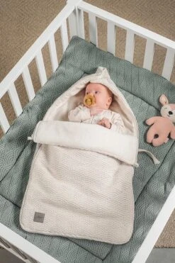 Jollein Voetenzak Voor Autostoel & Kinderwagen - River Knit - Cream White -Babyproducten Winkel 800x1200 193