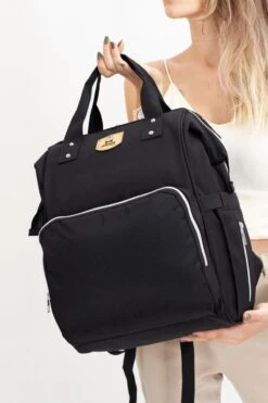 Pochon Baby - Luiertas Zwart - Thermosvakken - Kinderwagen Vriendelijk - Grote Capaciteit - 27,7 Liter -Babyproducten Winkel 800x1200 53