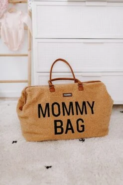 Childhome Mommy Bag Groot - Teddy - Beige 33 Childhome Mommy Bag Groot - Teddy - Beige -Babyproducten Winkel 800x1200 68