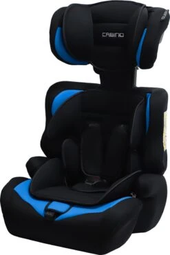 Cabino Autostoel Groep 1/2/3 (9-36kg) - Zwart-Blauw -Babyproducten Winkel 801x1200 1