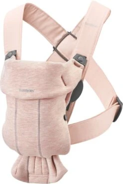 BabyBjörn Draagzak Mini - 3D Jersey - Lichtroze 20 BabyBjörn Draagzak Mini - 3D Jersey - Lichtroze -Babyproducten Winkel 806x1200 9