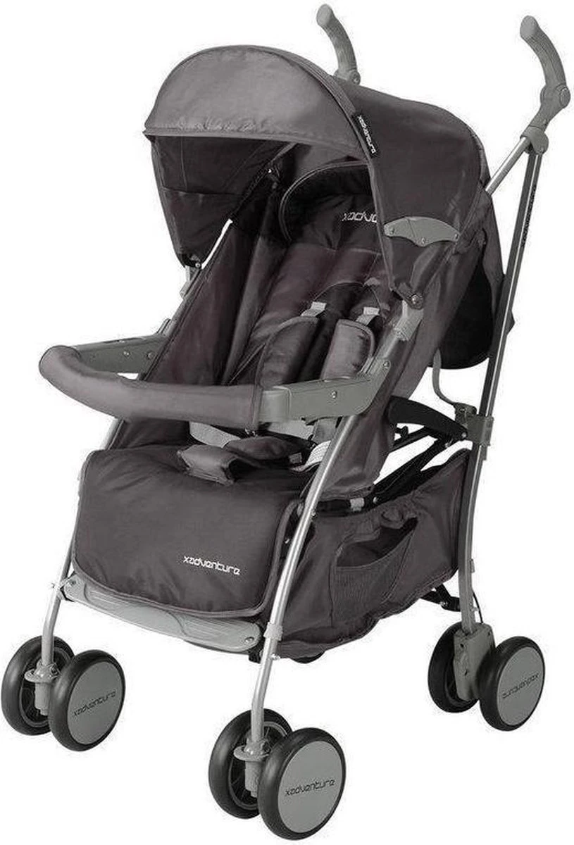 Buggy X-Adventure XRide Black Grey 1 Buggy X-Adventure XRide Black Grey