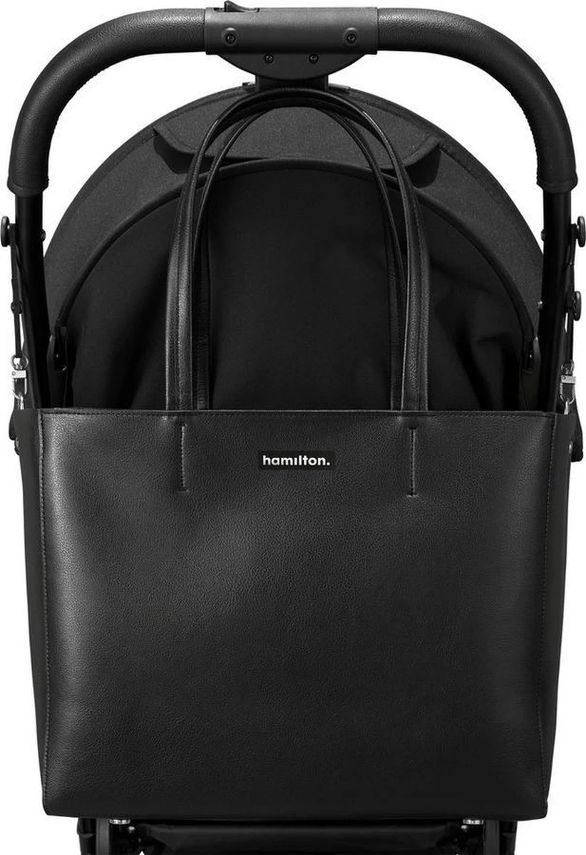 Hamilton Luiertas - Premium - Zwart - Geschikt Voor De Hamilton One Prime X1 En Hamilton One Sport R1 2 Hamilton Luiertas - Premium - Zwart - Geschikt Voor De Hamilton One Prime X1 En Hamilton One Sport R1 - Afbeelding 2
