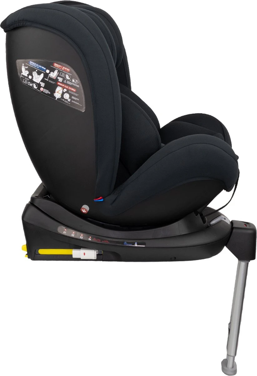 Autostoel Novi Baby® David Premium 0-1-2-3 Isofix 360° Rotation All Black 1 Autostoel Novi Baby® David Premium 0-1-2-3 Isofix 360° Rotation All Black