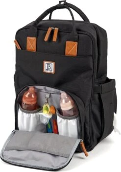 Brisby Slijtvaste Luiertas – Verzorgingstas – Met Buggymontage - Zwart -Babyproducten Winkel 848x1200 4
