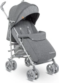 Lionelo Irma - Buggy - Wandelwagen- Lichte 7kg - Tot 15 Kg - Geveerde Wielen - 360° - Tot 5 Jaar - Opbergmand - Verstelbare Handgreep - Snel Inklapsysteem - Compact Formaat -Babyproducten Winkel 861x1200 4