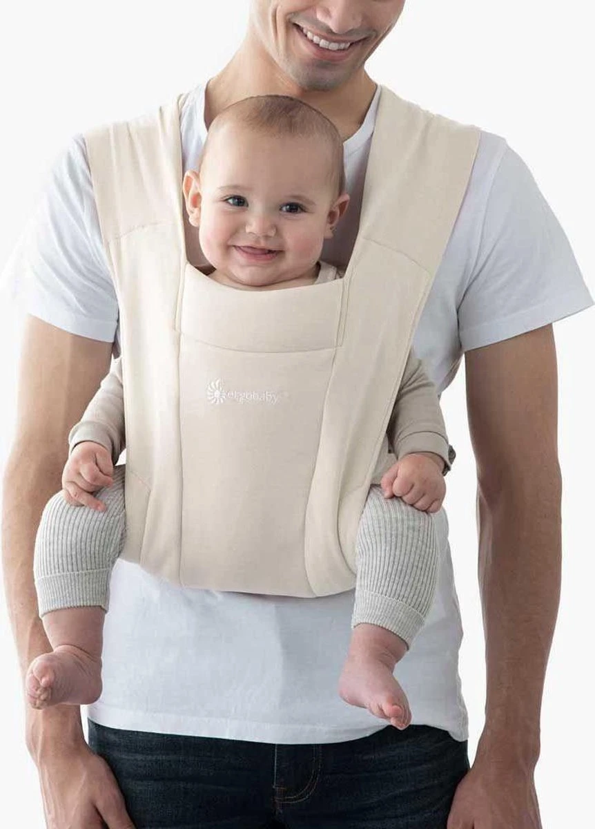 Ergobaby Embrace Babydraagzak - Cream - Ergonomisch Vanaf Geboorte 2 Ergobaby Embrace Babydraagzak - Cream - Ergonomisch Vanaf Geboorte - Afbeelding 2