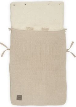 Jollein Voetenzak Voor Autostoel & Kinderwagen - Bliss Knit - Nougat -Babyproducten Winkel 862x1200 5