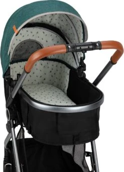 MoMi Kinderwagen - Compacte 2 In 1 Combiwagen - Limuru - Groen (geschikt Van 0-3 Jaar) -Babyproducten Winkel 870x1200 3