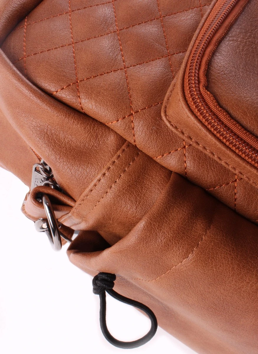 Kidzroom Vision Of Love Luiertas - Bruin - Verschoonmatje - Versteldbare Schouderband 16 Kidzroom Vision Of Love Luiertas - Bruin - Verschoonmatje - Versteldbare Schouderband - Afbeelding 16