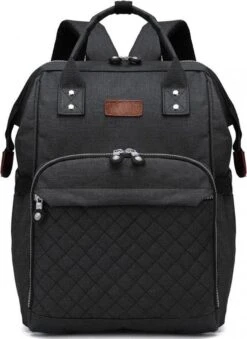 Miss Lulu Luiertas Rugzak - Inclusief Buggy En Kinderwagen Haken - Zwart (E6705 BK) 16 Miss Lulu Luiertas Rugzak - Inclusief Buggy En Kinderwagen Haken - Zwart (E6705 BK) -Babyproducten Winkel 875x1200