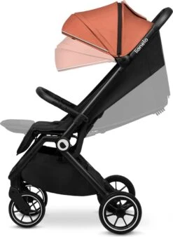 Lionelo Buggy Cloe - Kinderwagen Premium + - Tot 22 Kg - Verstelbare Rugleuning - 5-punts Veiligheidsgordels - Grote Zwenkwielen - Klamboe - Bekerhouder - Lichtgewicht - Compact - Waterdicht -Babyproducten Winkel 876x1200 4