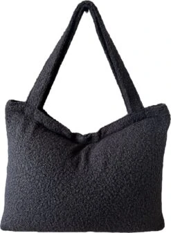 Mommy Bag / Grote Luiertas Zwart / Kinderwagen Luiertas / Teddy Set - Luiertas & Verschoonmat Joan’s Label Zwart / Baby / Met Rits -Babyproducten Winkel 880x1200 4