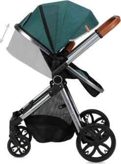 MoMi Kinderwagen - Compacte 2 In 1 Combiwagen - Limuru - Groen (geschikt Van 0-3 Jaar) -Babyproducten Winkel 884x1200 1