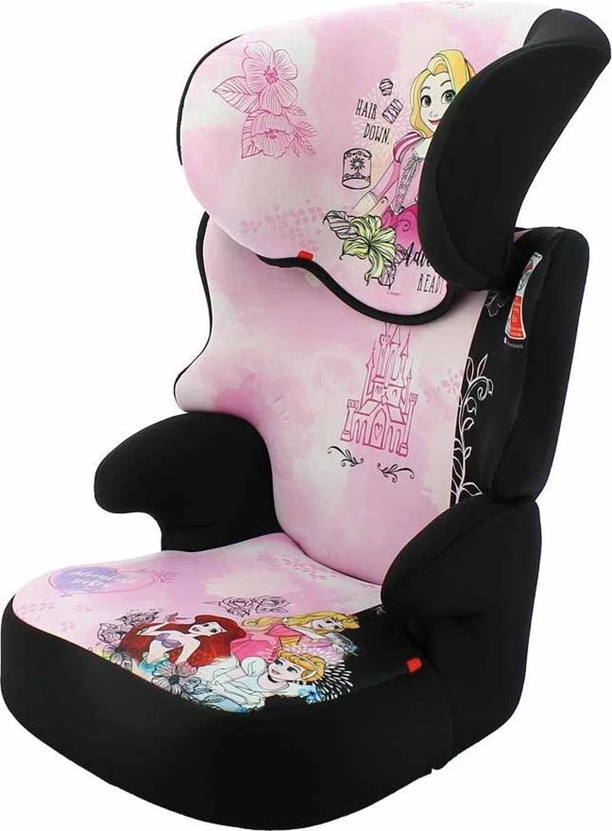 Disney - Autostoel BEFIX FIRST - Groep 2 En 3 - Van 15 Tot 36 Kg - ANWB "Goed Getest" - PRINSESSEN 1 Disney - Autostoel BEFIX FIRST - Groep 2 En 3 - Van 15 Tot 36 Kg - ANWB "Goed Getest" - PRINSESSEN