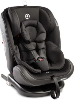 MUNDO 0-36 KG ISOFIX - 360 Graden Draaibaar Zwart -Babyproducten Winkel 890x1200