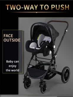 Merkloos 3 In 1 Kinderwagen - Buggy - Opklapbare Wandelwagen - Opvouwbaar - Kinderwagen 3 In 1 - Wandelwagen - Kinderwagens - Kinderwagen 3 In 1 Incl Autostoel - Wandelwagen Baby - Maxi-Cosi -Babyproducten Winkel 897x1200 1