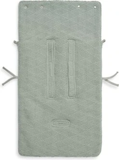 Jollein Voetenzak Voor Autostoel & Kinderwagen - River Knit - Ash Green -Babyproducten Winkel 897x1200 5