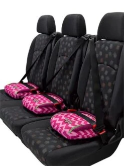 BubbleBum - Inflatable Child's Safety Booster Seat - Raspberry -Babyproducten Winkel 898x1200