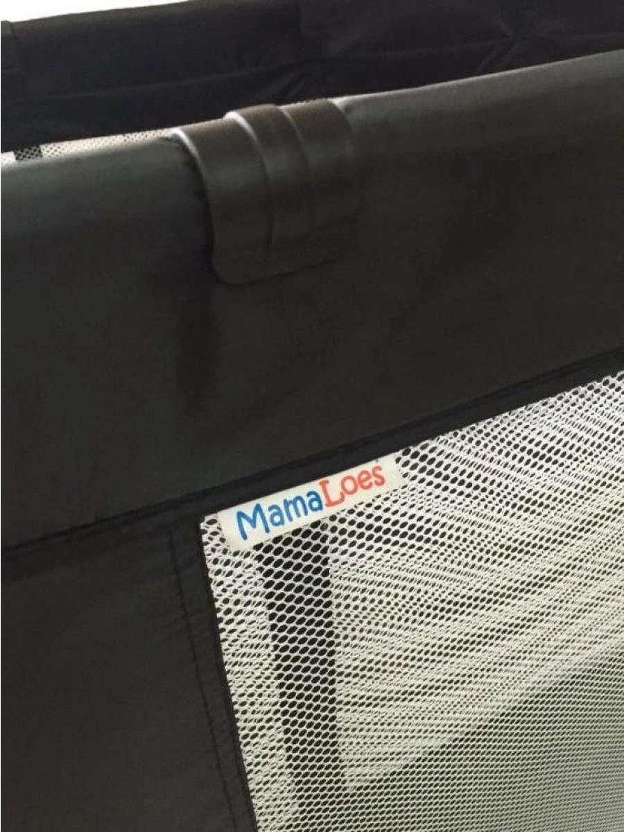 Ding Campingbedje - Zwart - 120x60 Cm - Reisbedje Inclusief Bodemmatrasje 12 Ding Campingbedje - Zwart - 120x60 Cm - Reisbedje Inclusief Bodemmatrasje - Afbeelding 12