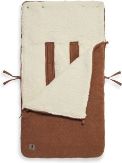 Jollein Voetenzak Voor Autostoel & Kinderwagen - Bliss Knit - Caramel -Babyproducten Winkel 900x1200 56