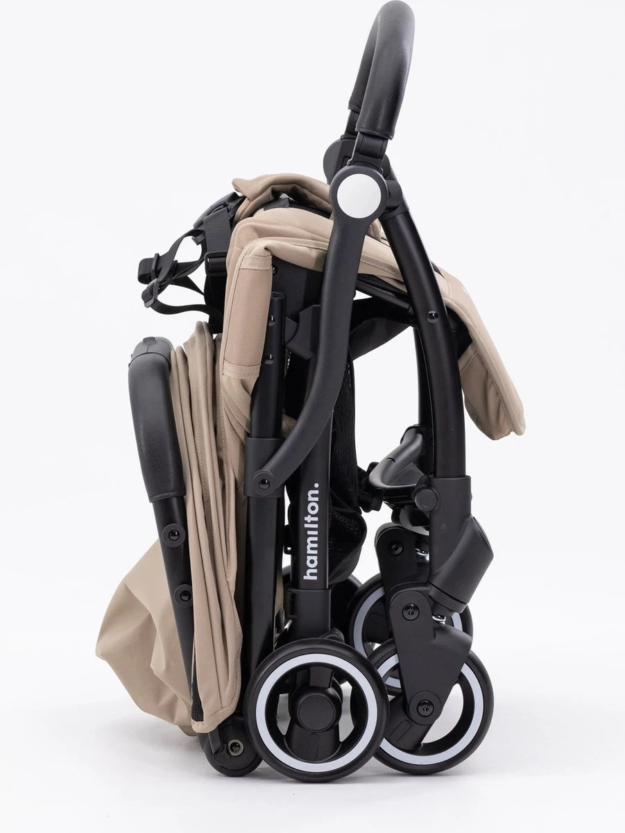 Hamilton By Yoop X1 Plus Buggy – Nieuw, Hoger, Uitgebreider 2023 Model – Premium Stroller Met One Hand Folding Technologie – Kaki – Lichte, Verstelbare En Wendbare Kinderwagen Met Vele Gemakken 6 Hamilton By Yoop X1 Plus Buggy – Nieuw, Hoger, Uitgebreider 2023 Model – Premium Stroller Met One Hand Folding Technologie – Kaki – Lichte, Verstelbare En Wendbare Kinderwagen Met Vele Gemakken - Afbeelding 6