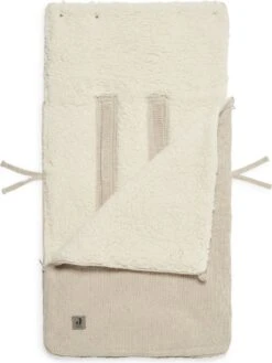 Jollein Voetenzak Voor Autostoel & Kinderwagen - Bliss Knit - Nougat -Babyproducten Winkel 902x1200 8