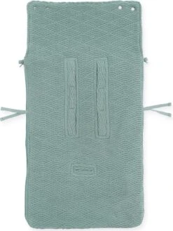 Jollein Voetenzak Voor Autostoel & Kinderwagen - River Knit - Ash Green -Babyproducten Winkel 902x1200 9