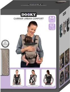 Dooky Ergonomische Draagzak Urban Comfort Beige Desert -Babyproducten Winkel 909x1200 3