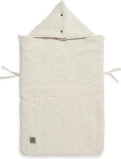 Jollein Voetenzak Voor Autostoel & Kinderwagen - River Knit - Cream White -Babyproducten Winkel 911x1200 15