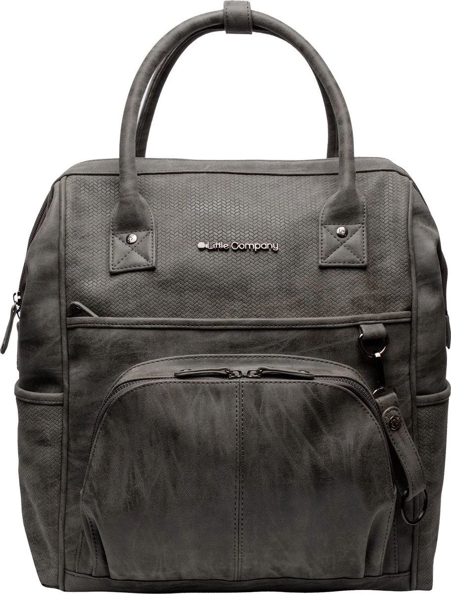 Little Company Riga Knit Luiertas - Grijs 1 Little Company Riga Knit Luiertas - Grijs