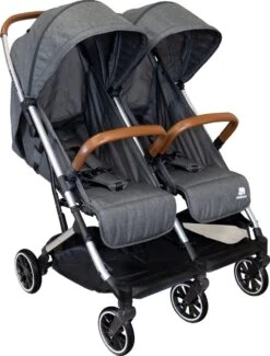 Deryan Luxe Rolo X2 Dubbele Buggy - Duo Buggy - Grijs 21 Deryan Luxe Rolo X2 Dubbele Buggy - Duo Buggy - Grijs -Babyproducten Winkel 912x1200 9