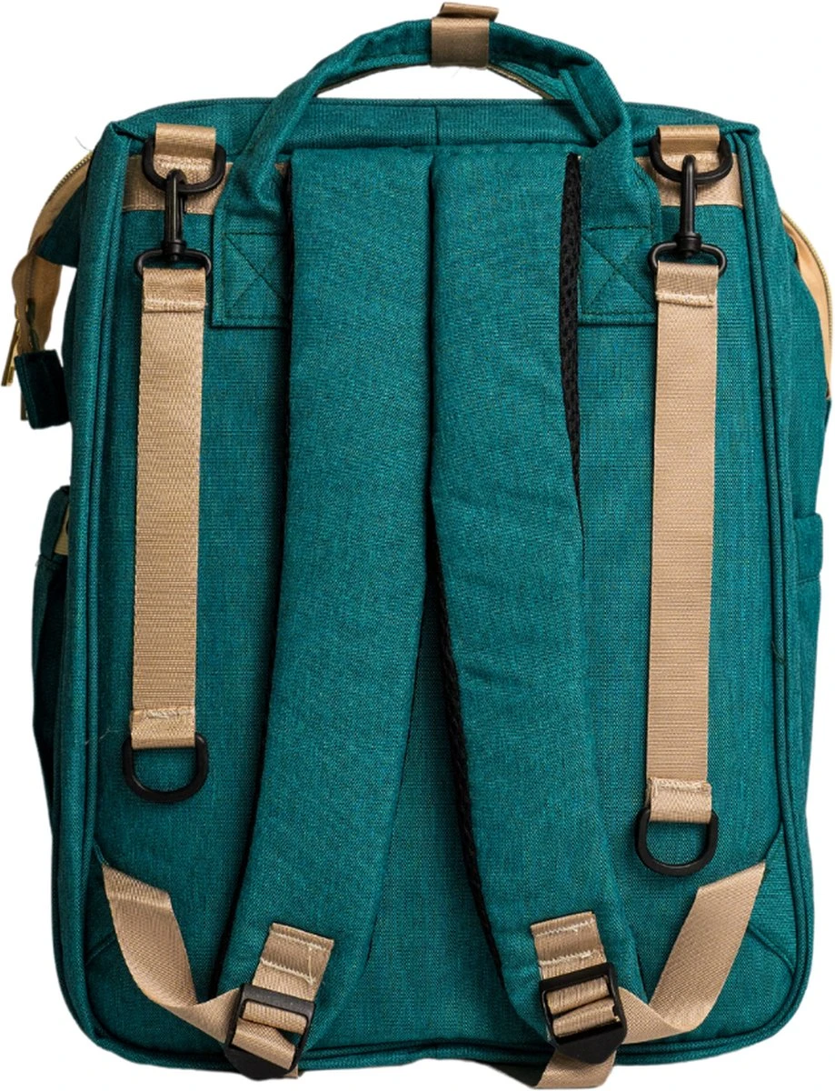 Luiertas - Babyrugtas - Luiertas Met Isoleervak - Luiertas Rugzak - Luiertas Verzorgingstas - Luiertas Groen 5 Luiertas - Babyrugtas - Luiertas Met Isoleervak - Luiertas Rugzak - Luiertas Verzorgingstas - Luiertas Groen - Afbeelding 5