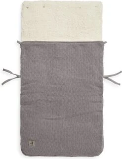 Jollein Voetenzak Voor Autostoel & Kinderwagen - Bliss Knit - Storm Grey -Babyproducten Winkel 921x1200 13