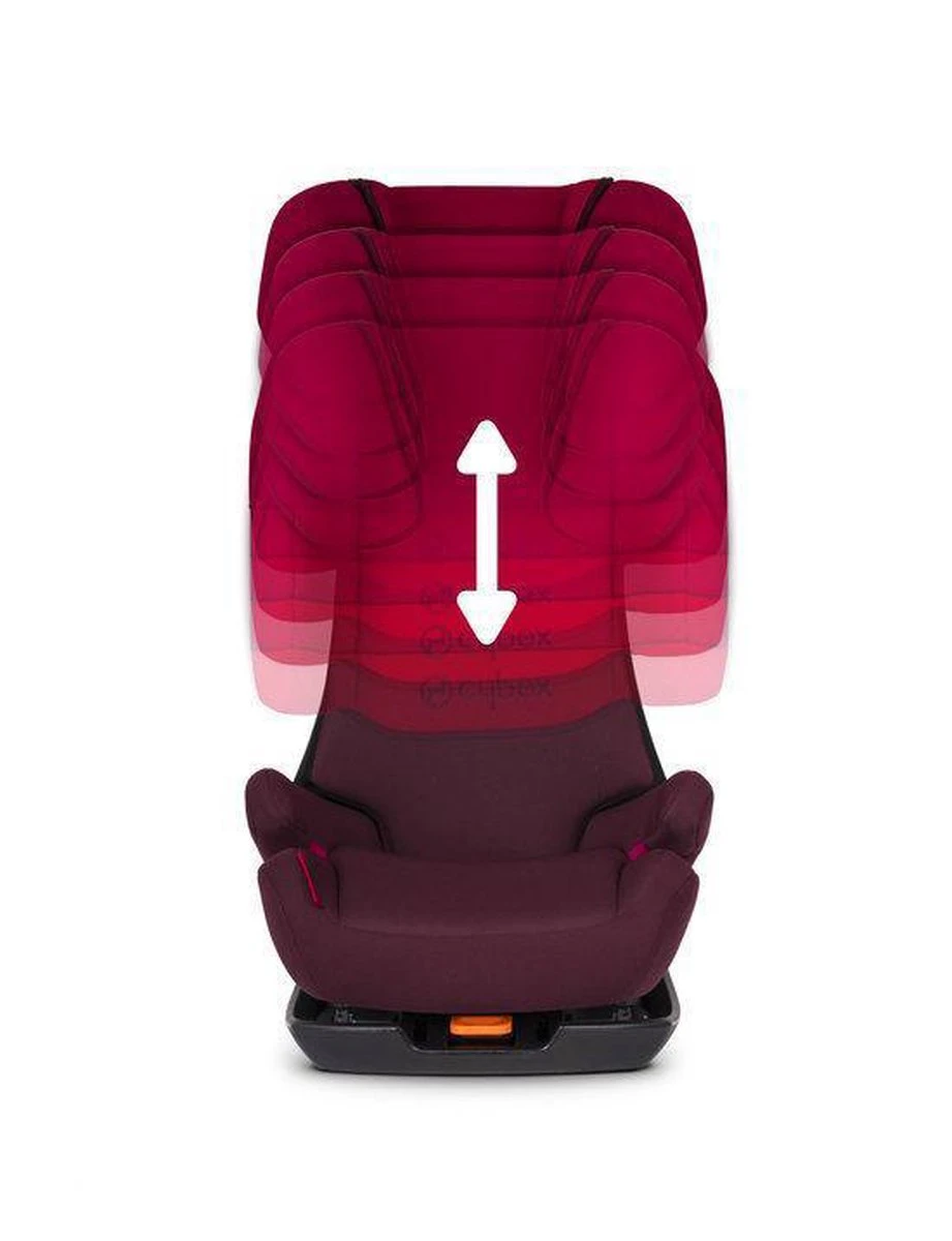 Cybex Pallas Fix - Autostoel - Rumba Red Dark Red 2 Cybex Pallas Fix - Autostoel - Rumba Red Dark Red - Afbeelding 2