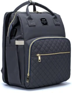 Luiertas - Multifuctioneel Luiertas 3 In 1 - Met Babybedje - Met Verschoningsmatje - Grijs - Met Usb - Met Verdikt Matras 14 Luiertas - Multifuctioneel Luiertas 3 In 1 - Met Babybedje - Met Verschoningsmatje - Grijs - Met Usb - Met Verdikt Matras -Babyproducten Winkel 923x1200 1