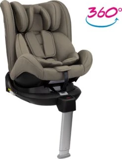 Autostoel Novi Baby® David Premium 0-1-2-3 Isofix 360° Rotation Dark Taupe -Babyproducten Winkel 926x1200