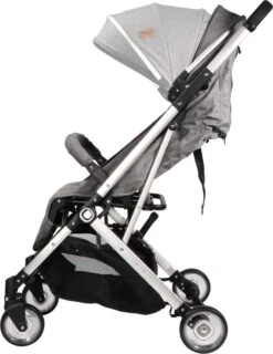 Ding Vivo Wandelwagen - Grijs/Zilver - Inklapbare Buggy - Inclusief Boodschappenmandje En Zonnekap -Babyproducten Winkel 926x1200 5