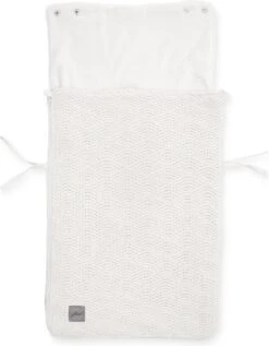 Jollein Voetenzak Voor Autostoel & Kinderwagen - River Knit - Cream White -Babyproducten Winkel 935x1200 7