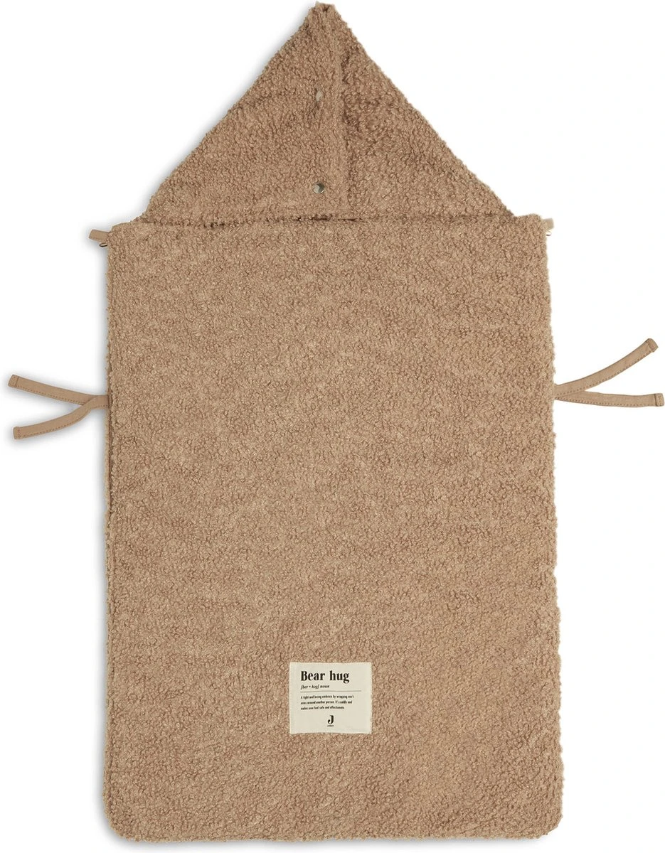 Jollein Voetenzak Voor Autstoel & Kinderwagen Boucle - Biscuit 9 Jollein Voetenzak Voor Autstoel & Kinderwagen Boucle - Biscuit - Afbeelding 9