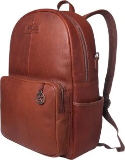 MOZZ Luiertas Rugzak Beautiful Backpack - Cognac -Babyproducten Winkel 938x1200