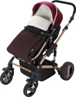 Monzana Voetenzak - Voor Kinderwagen Of Stoeltje - 93x56cm Bruin -Babyproducten Winkel 940x1200 8