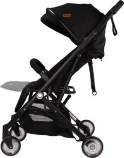 Ding Vivo Wandelwagen - Zwart - Inklapbare Buggy - Inclusief Boodschappenmandje En Zonnekap -Babyproducten Winkel 944x1200 7