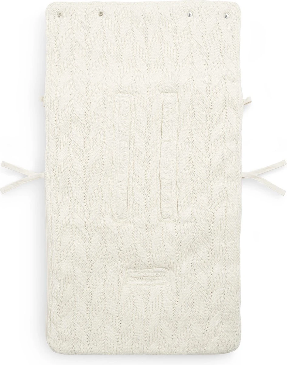 Jollein Voetenzak Voor Autostoel & Kinderwagen - Spring Knit - Ivory 14 Jollein Voetenzak Voor Autostoel & Kinderwagen - Spring Knit - Ivory - Afbeelding 14