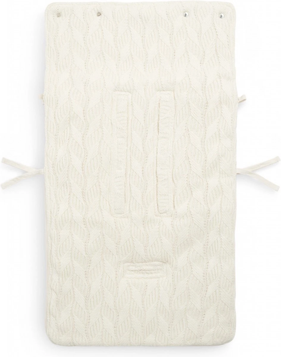 Jollein Voetenzak Voor Autostoel & Kinderwagen - Spring Knit - Ivory 18 Jollein Voetenzak Voor Autostoel & Kinderwagen - Spring Knit - Ivory - Afbeelding 18